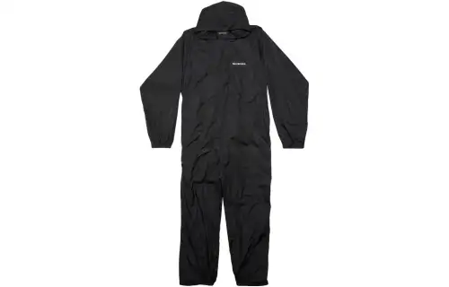 Balenciaga Jumpsuit Loose Fit Men's Black