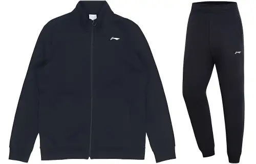 Li Ning Casual Sportswear Men's Stand Collar Moderate