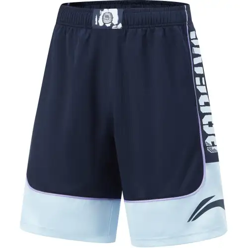 Li Ning BADFIVE Casual Shorts Men's Dark Marine Blue/Sky Blue