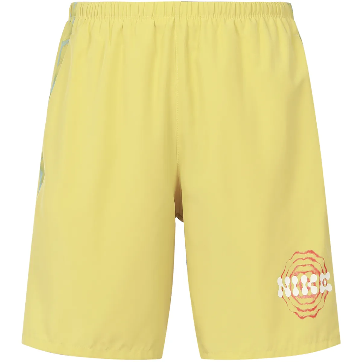 Nike Dri-Fit Casual Shorts Men's Yellow Moderate