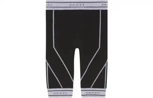 GUCCI Jacquard Tubular Jersey Shorts