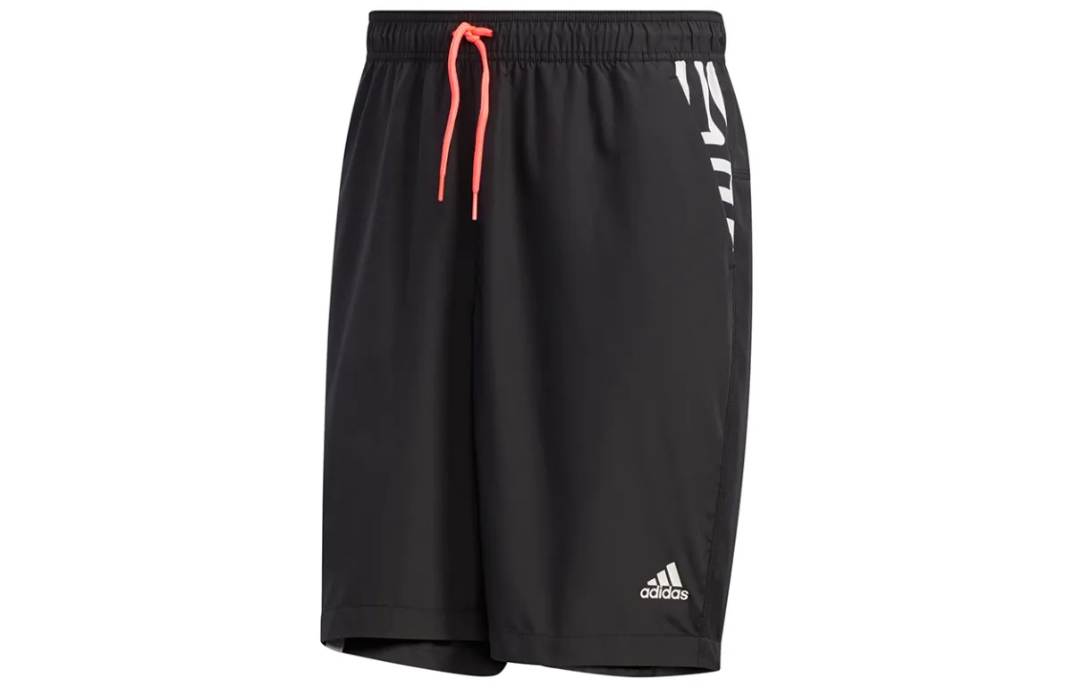 Adidas Casual Shorts Men's Black Moderate