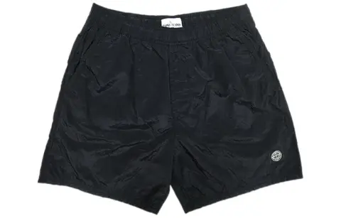 STONE ISLAND Casual Shorts Men's Black
