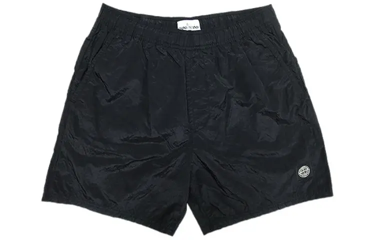 STONE ISLAND Casual Shorts Men's Black