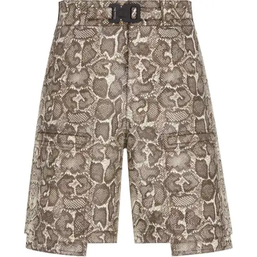 DIOR X Travis Scott Cargo Shorts Men's Beige Moderate