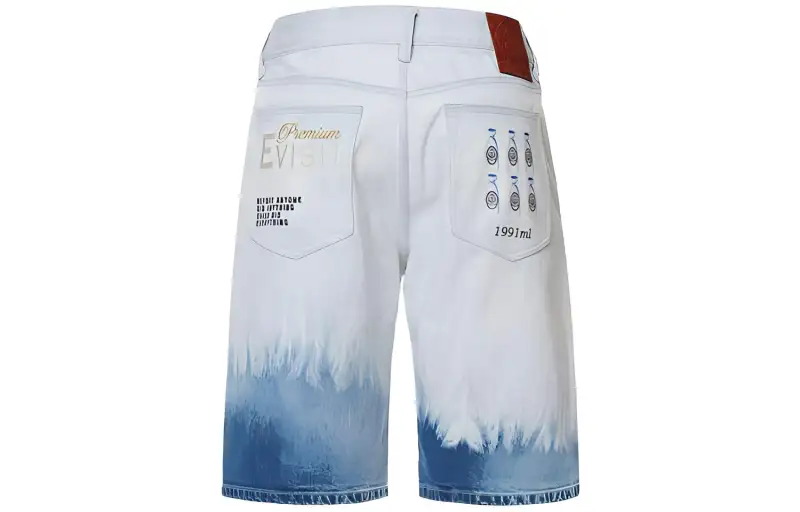 EVISU Denim Shorts Men's Blue Moderate