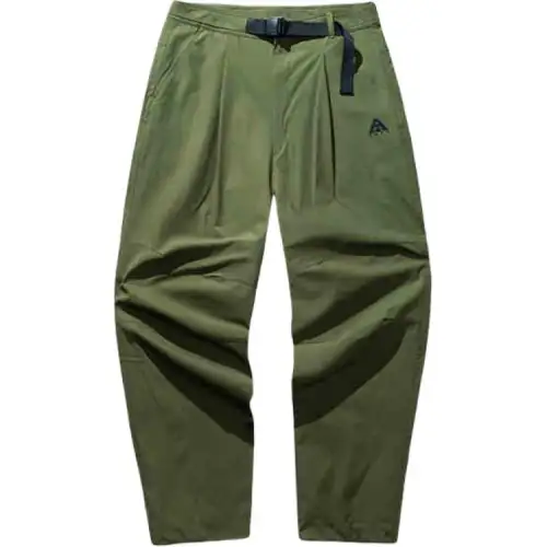 Anta Outdoor Collection Knitted Sweatpants Men's Burnt Tea Green