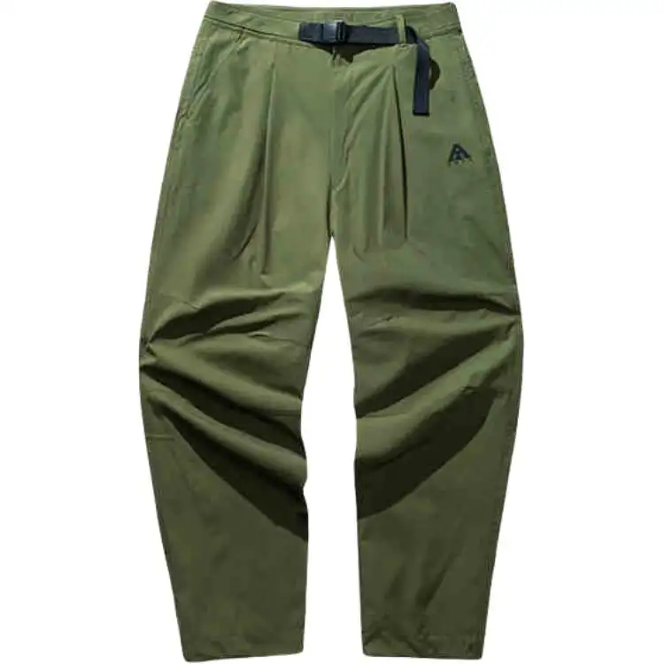 Anta Outdoor Collection Knitted Sweatpants Men's Burnt Tea Green