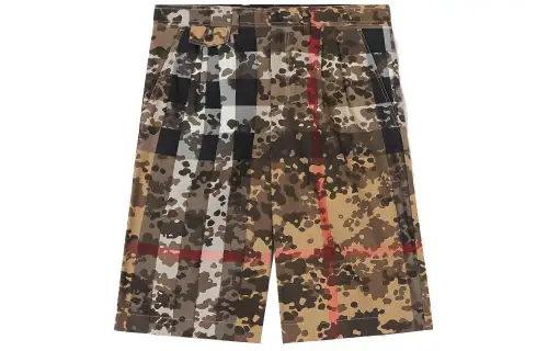 Burberry Casual Shorts Men's Camouflage