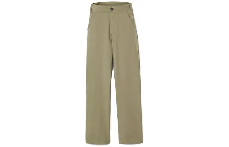 Timberland Casual Pants Men's Burnt Olive Moderate Straight Fit Pants