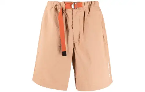 【Previous Season】logo-print belted shorts