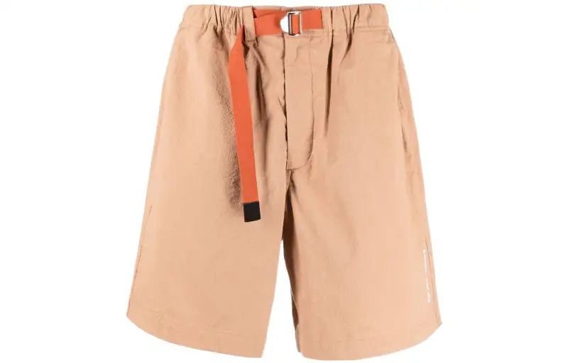 【Previous Season】logo-print belted shorts