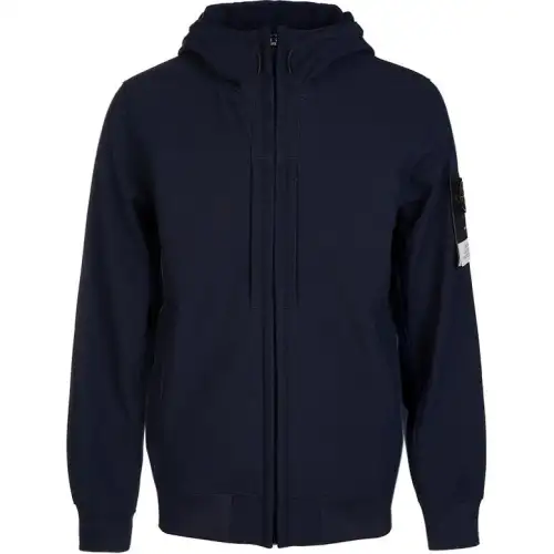 STONE ISLAND Zip Up Drawstring Jacket