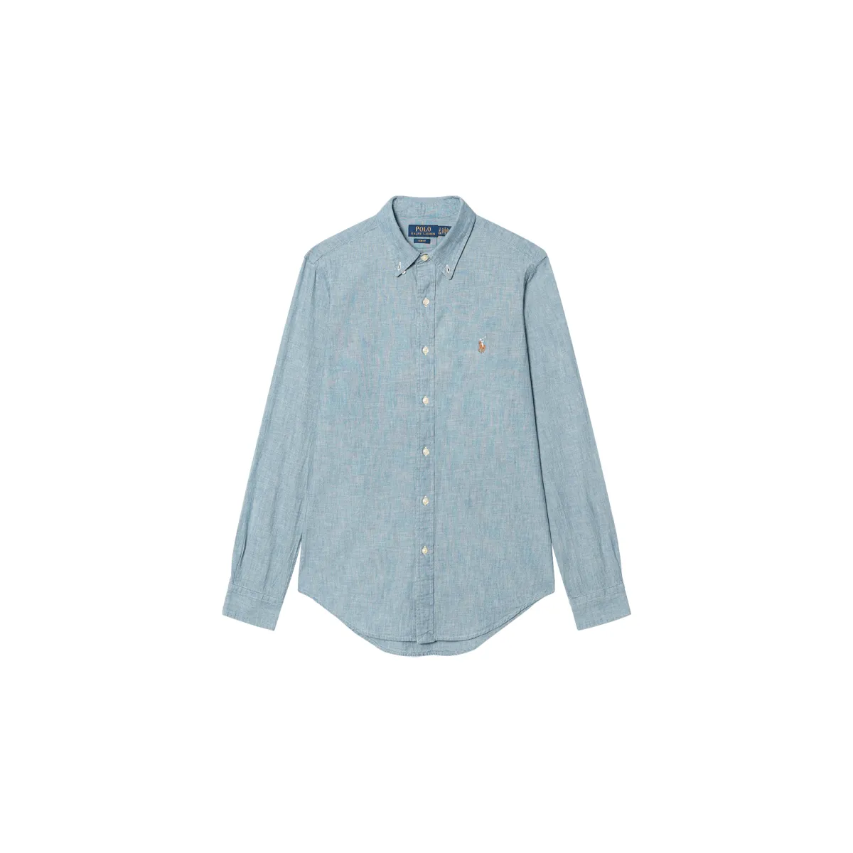 Polo Ralph Lauren Pony Embroidered Curved Hem Shirt