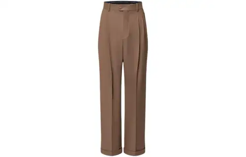 LOUIS VUITTON x Tyler Collaboration SS24 Casual Pants Men's Brown