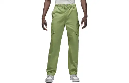 Jordan ESSENTIALS Casual Pants Men's Light Green Moderate Straight Fit Pants
