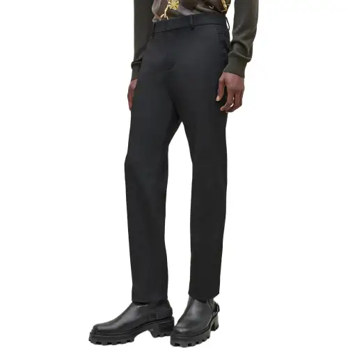 HERMES FW24 Casual Pants Men's Black