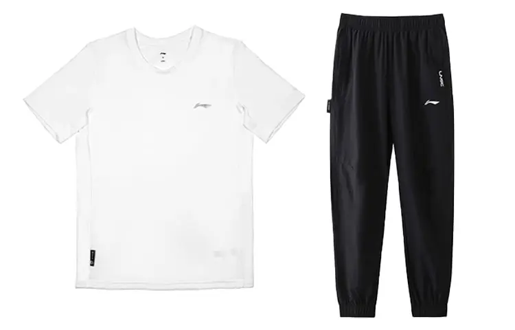 Li Ning Casual Sportswear Men's Crew Neck Moderate