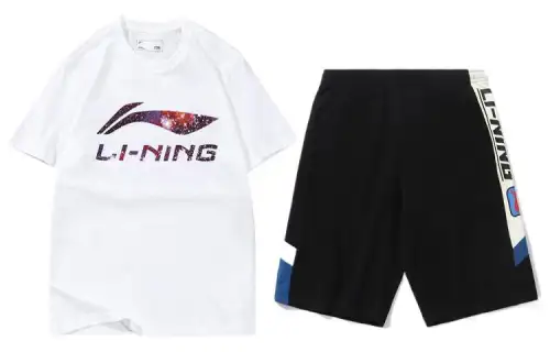 Li Ning Casual Sportswear Men's Crew Neck Moderate