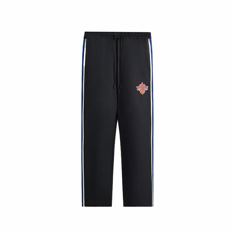Мужские штаны KITH x New York Knicks FW24 Logo (черные)