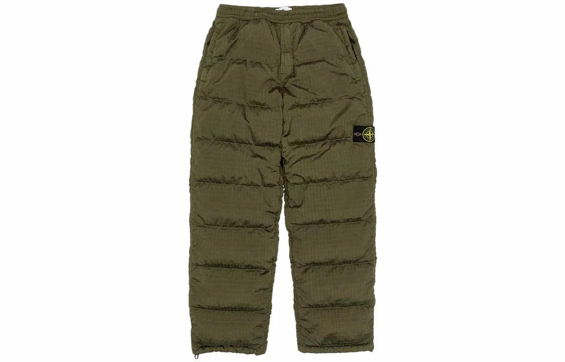 Мужские штаны STONE ISLAND SS23 Cotton Pants (оливковые)