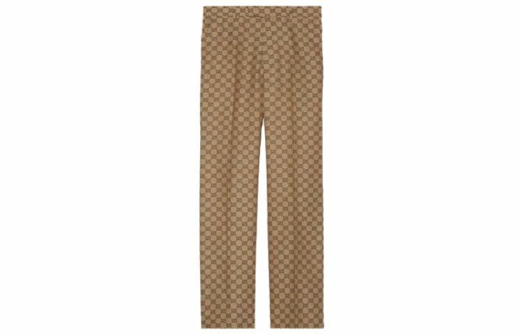 Мужские брюки Gucci FW23 (коричневые)