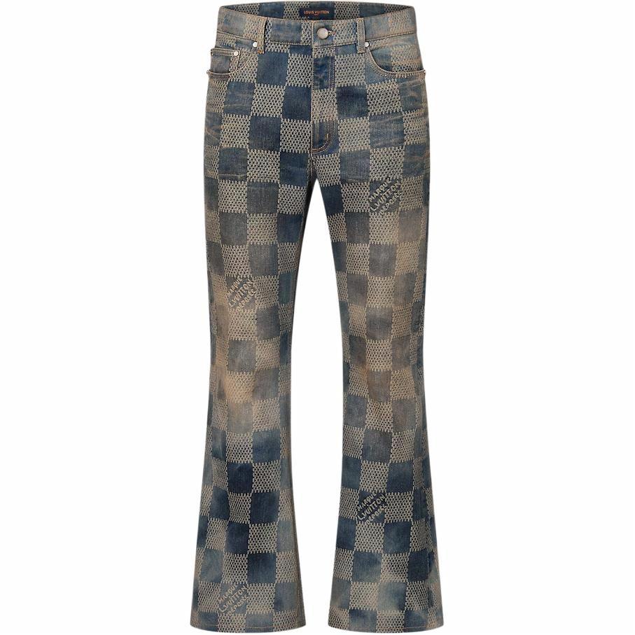 Мужские штаны Louis Vuitton (синие)