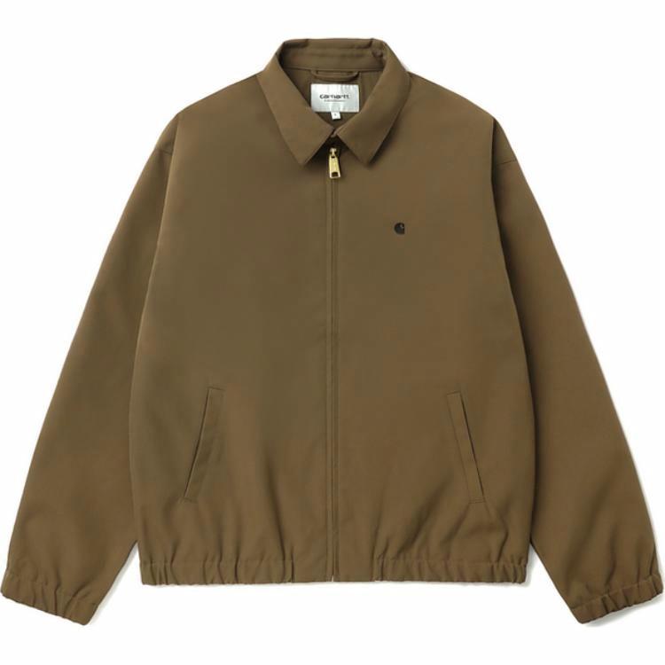 Мужская куртка Carhartt WIP FW24 Logo Jacket (кофейная)