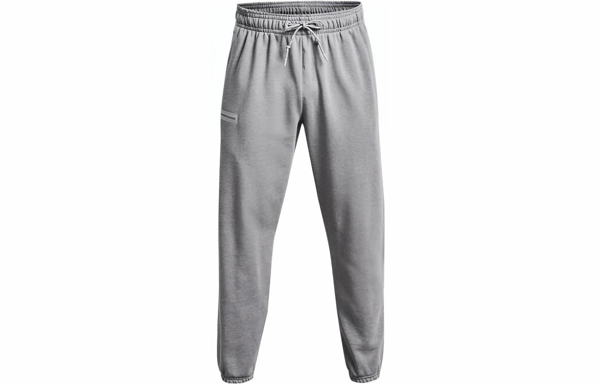 Мужские штаны Under Armour с манжетами (серые)