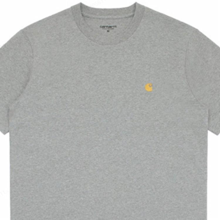 Мужская футболка Carhartt WIP (серая) — фото 3