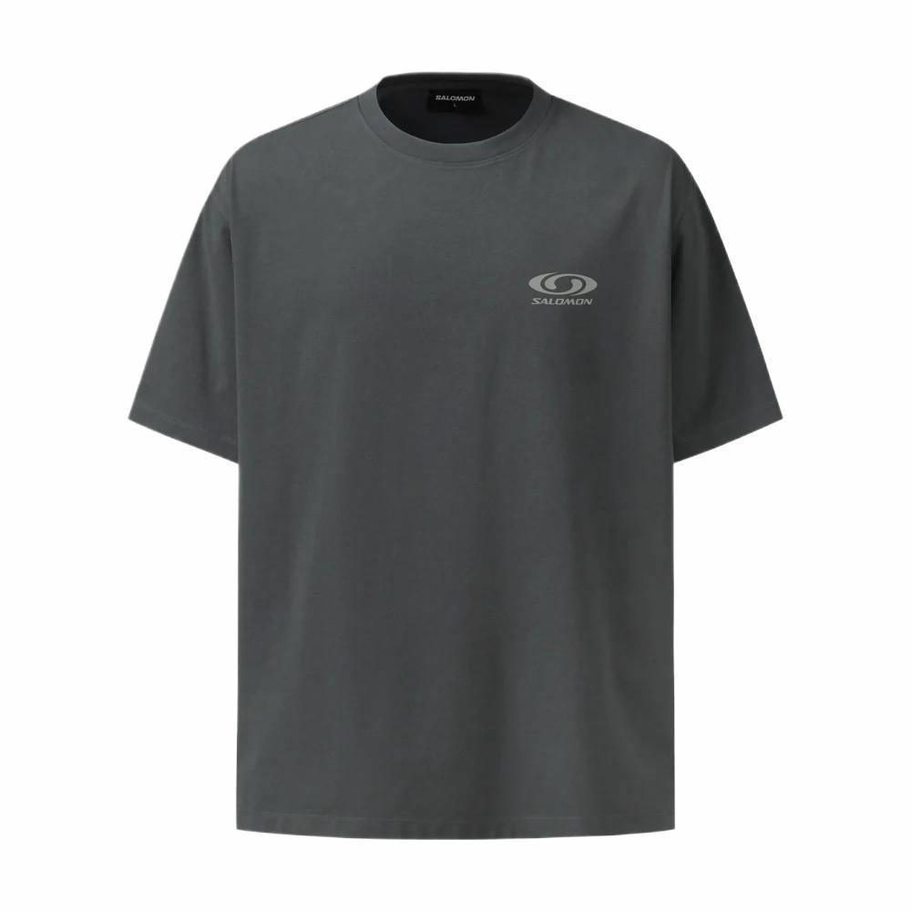 Футболка Salomon SALOMON UNI SS25 LINK (серая)
