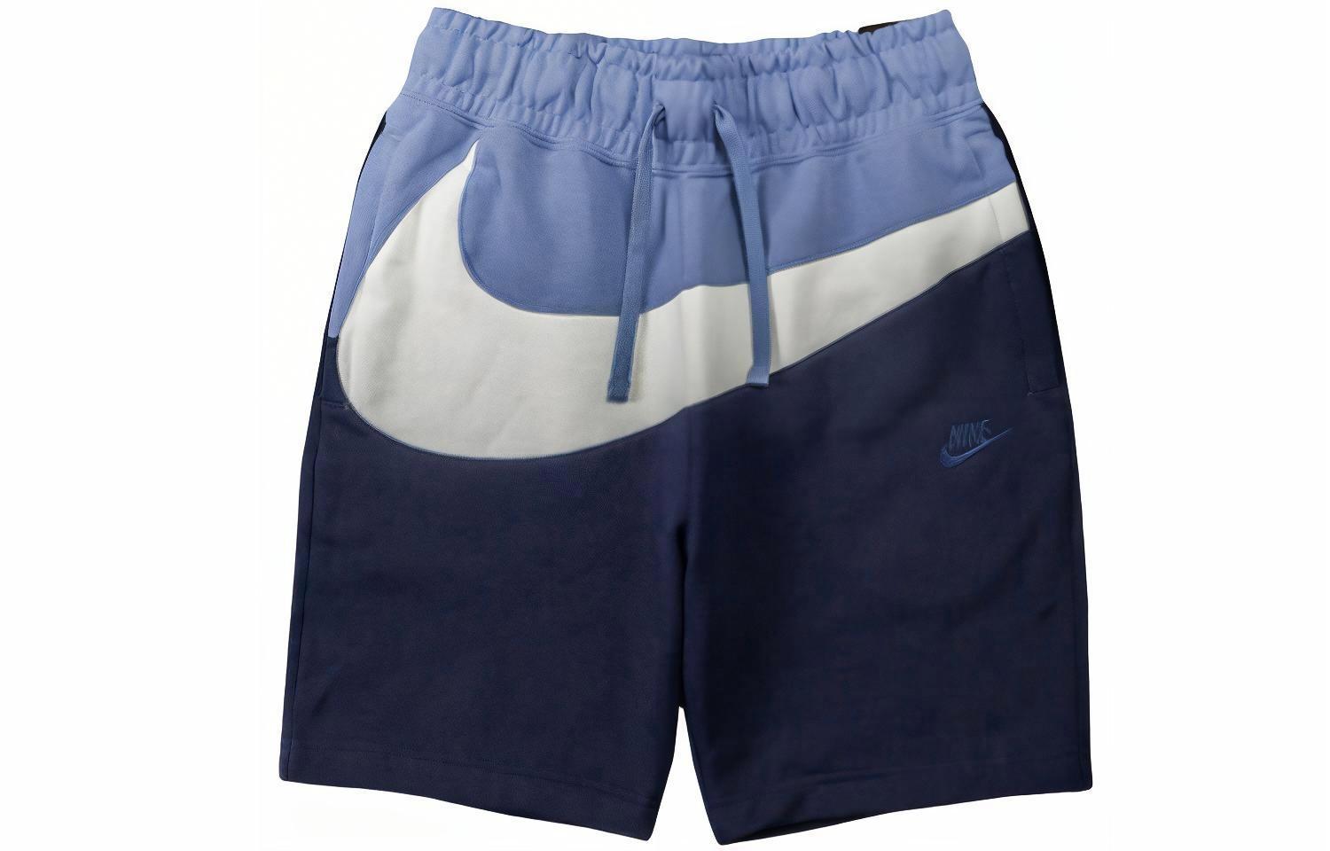 Мужские шорты Nike Sportswear French Terry (черно-синий) — фото 1