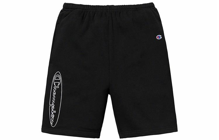 Шорты Supreme x Champion Mesh (черные) — фото 1