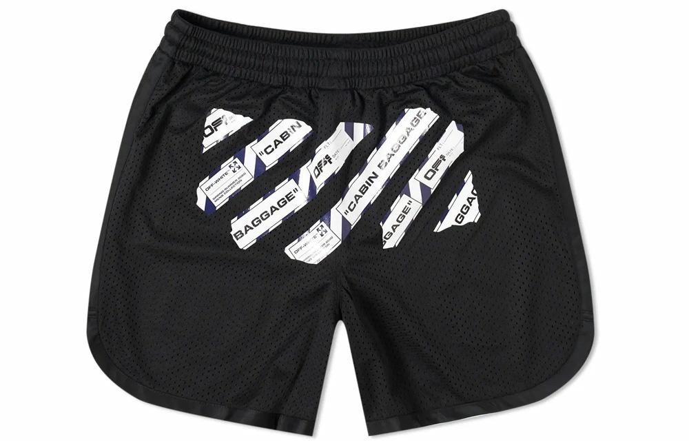 Мужские шорты OFF-WHITE OFF-WHITE CO VIRGIL ABLOH (черный)