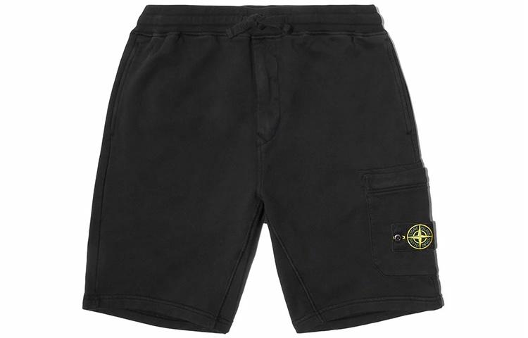 Мужские шорты STONE ISLAND (черные)