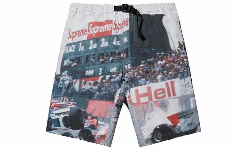 Шорты Supreme Grand Prix (мультиколор)