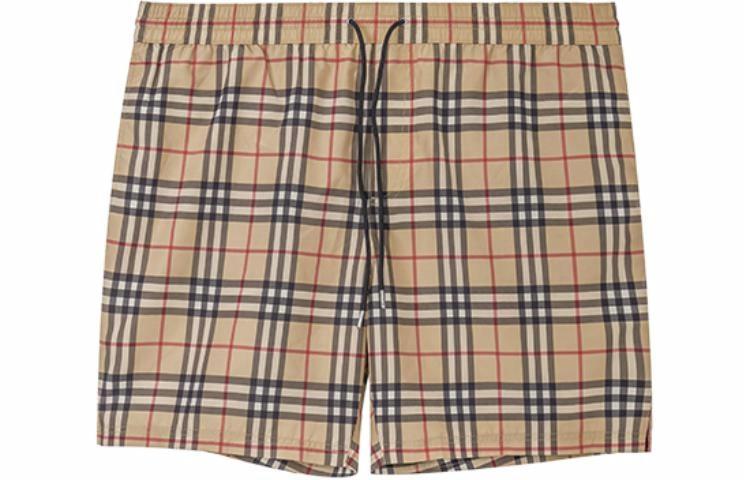 Шорты Burberry (бежевые) — фото 1