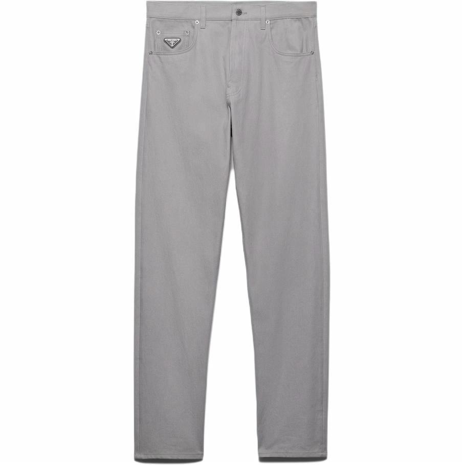Мужские джинсы Prada SS25 Denim (серые)