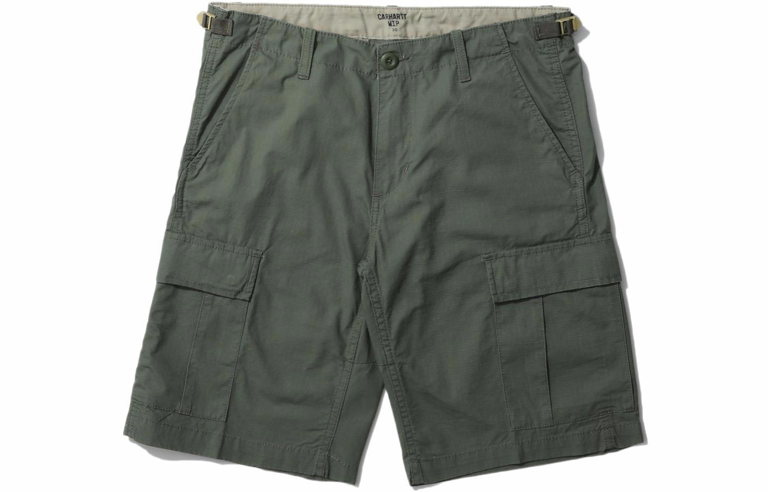 Мужские шорты Carhartt WIP Cargo Shorts (армейские зеленые)