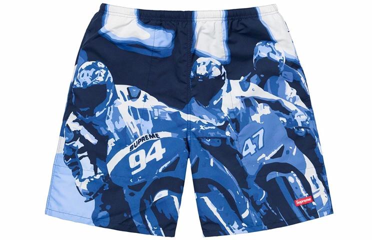 Шорты Supreme Week 13 Racing Water Short (разноцветные) — фото 3