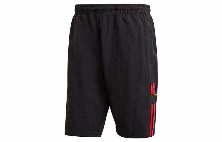 Мужские шорты adidas originals 3D WV Short Logo (черные) — фото 1