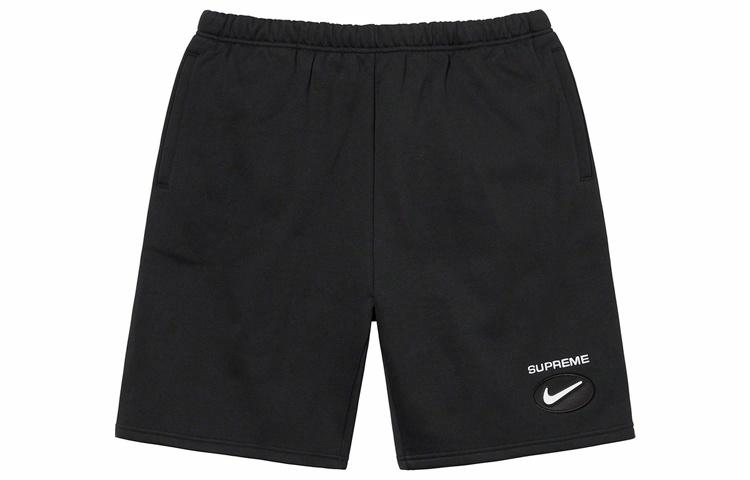 штаны Supreme x Nike FW20 Week 2 Supreme/Nike Jewel Sweatshort Logo (черный) — фото 3