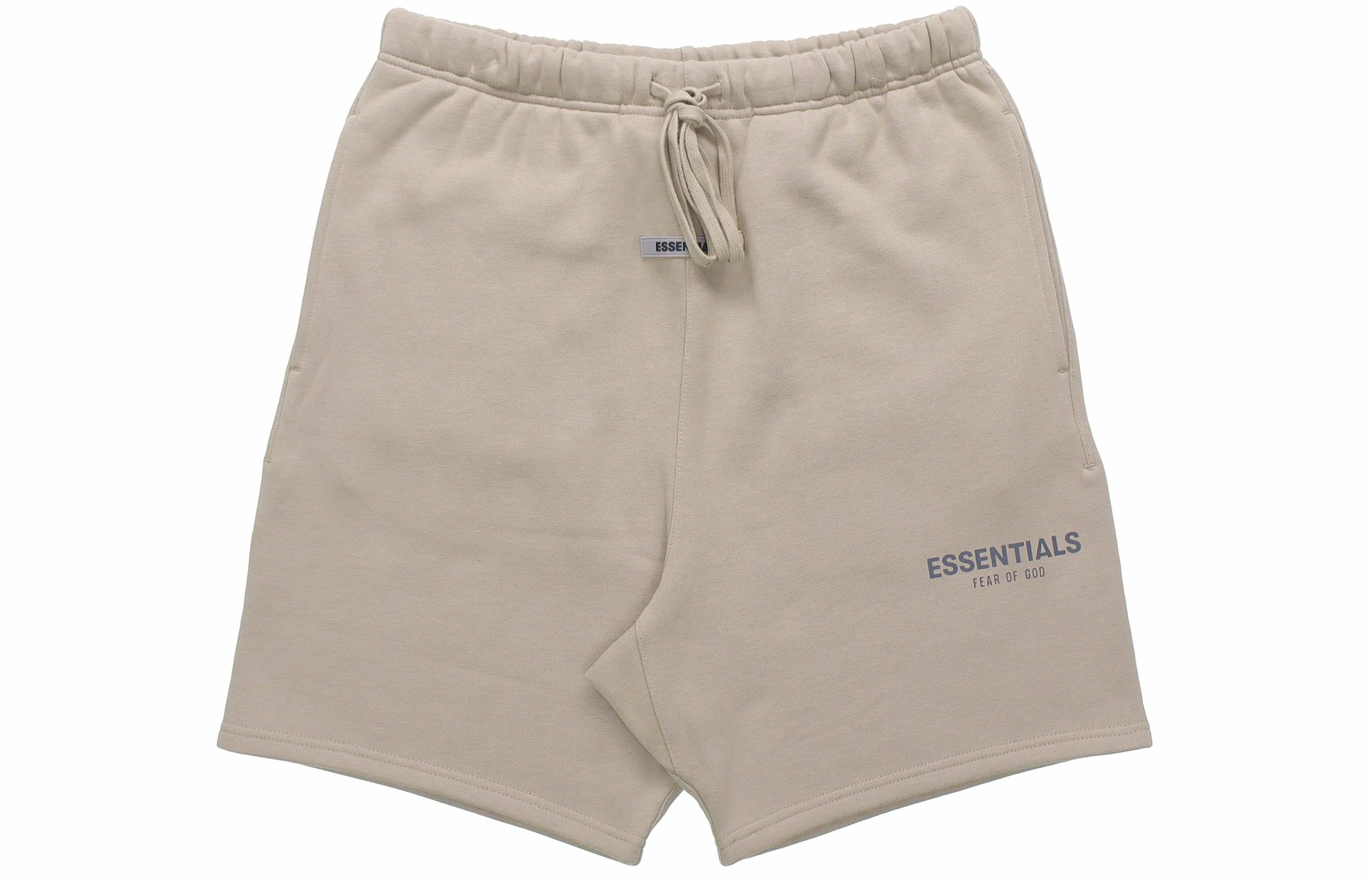 Шорты Fear of God Essentials FW20 Sweat Shorts Olive (оливковые)
