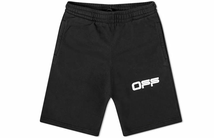 Мужские шорты OFF-WHITE SS20 Logo (черные)