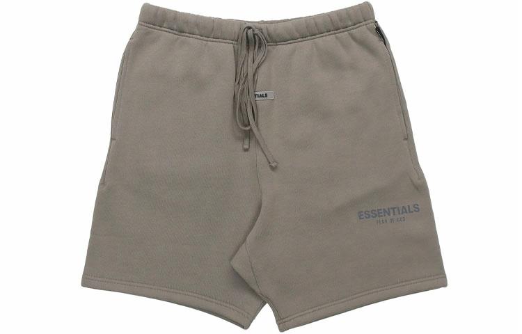 Шорты Fear of God Essentials Sweat Shorts Taupe (серо-коричневые) — фото 1
