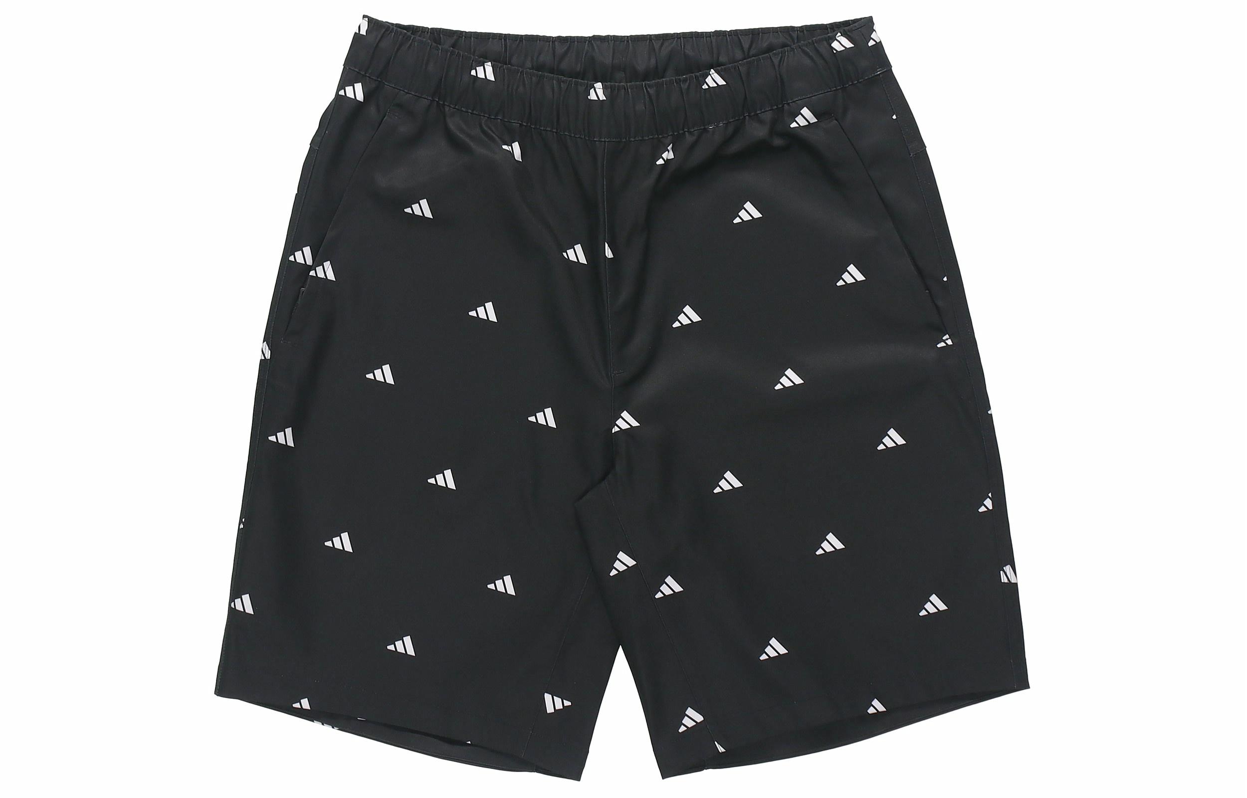 Мужские шорты adidas M Short Gen Aop Logo (черные) — фото 1
