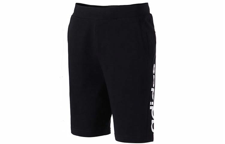 Мужские шорты adidas neo (черные) — фото 1