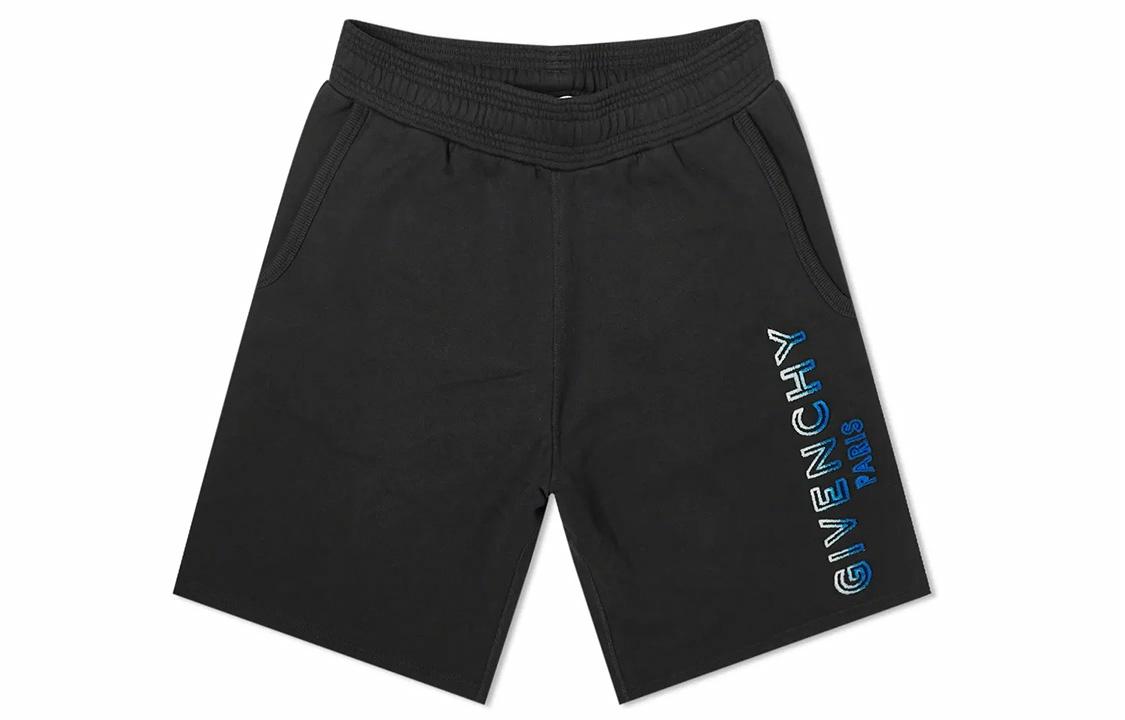 Мужские шорты Givenchy BM50MT30AF-012 (черные)