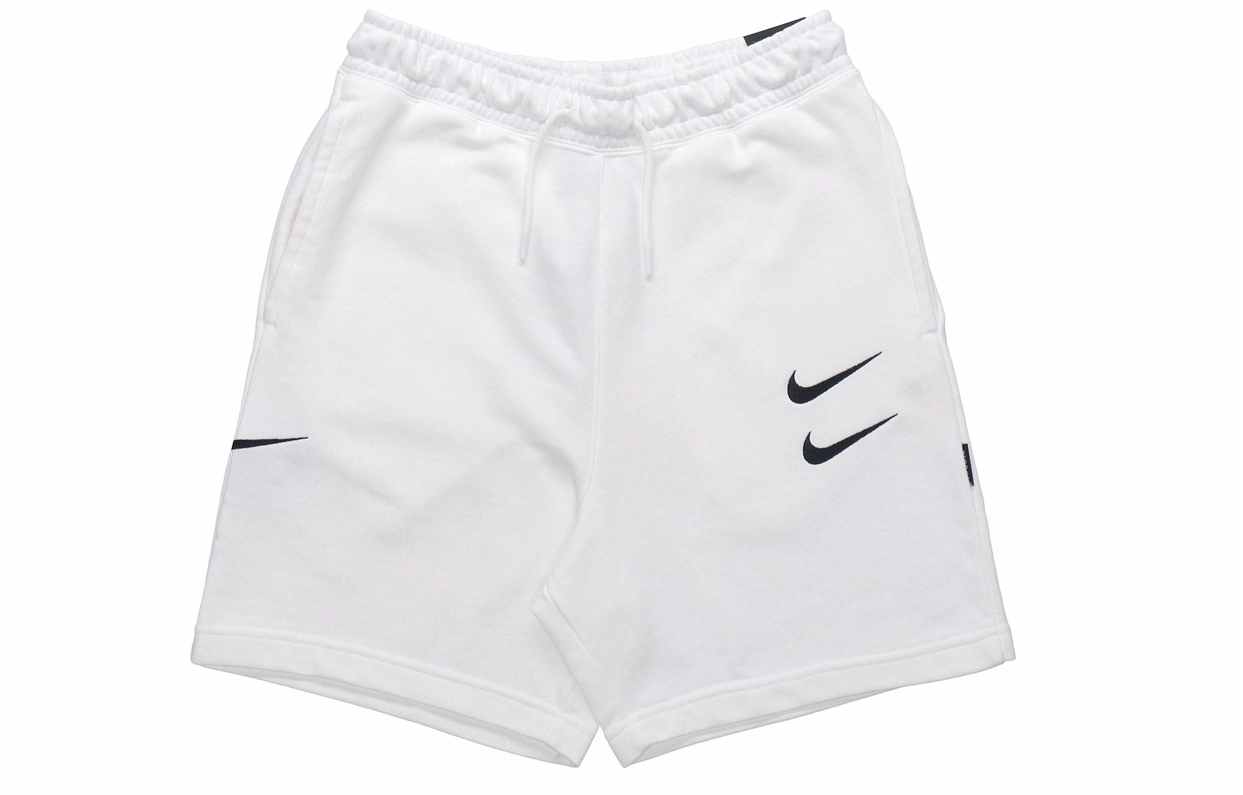 Мужские шорты Nike Swoosh French Terry Short (белые) — фото 1