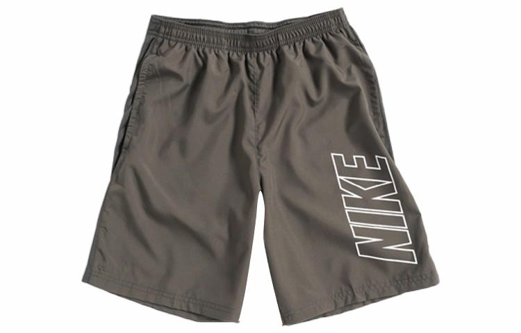 Мужские шорты Nike Dri-fit (темно-зеленые) — фото 1